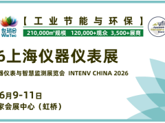 乘春风以展翅，2026上海仪器仪表展预登记全面开启！